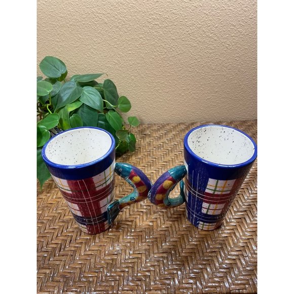 Julie Ueland Shorelines Fisherman Mug Fish Handle Otagiri - Picture 5 of 7